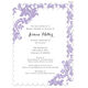 Orchid Damask Invitations Image 1 of 10